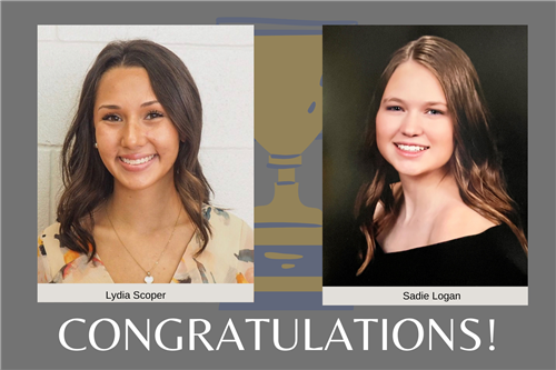 Headshots side by side of Lydia Scoper and Sadie Logan